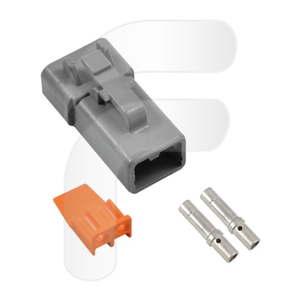 CONECTOR DTP 2 TERMINALES HEMBRA SECCIÓN 2/3,5 MM2 FA201582